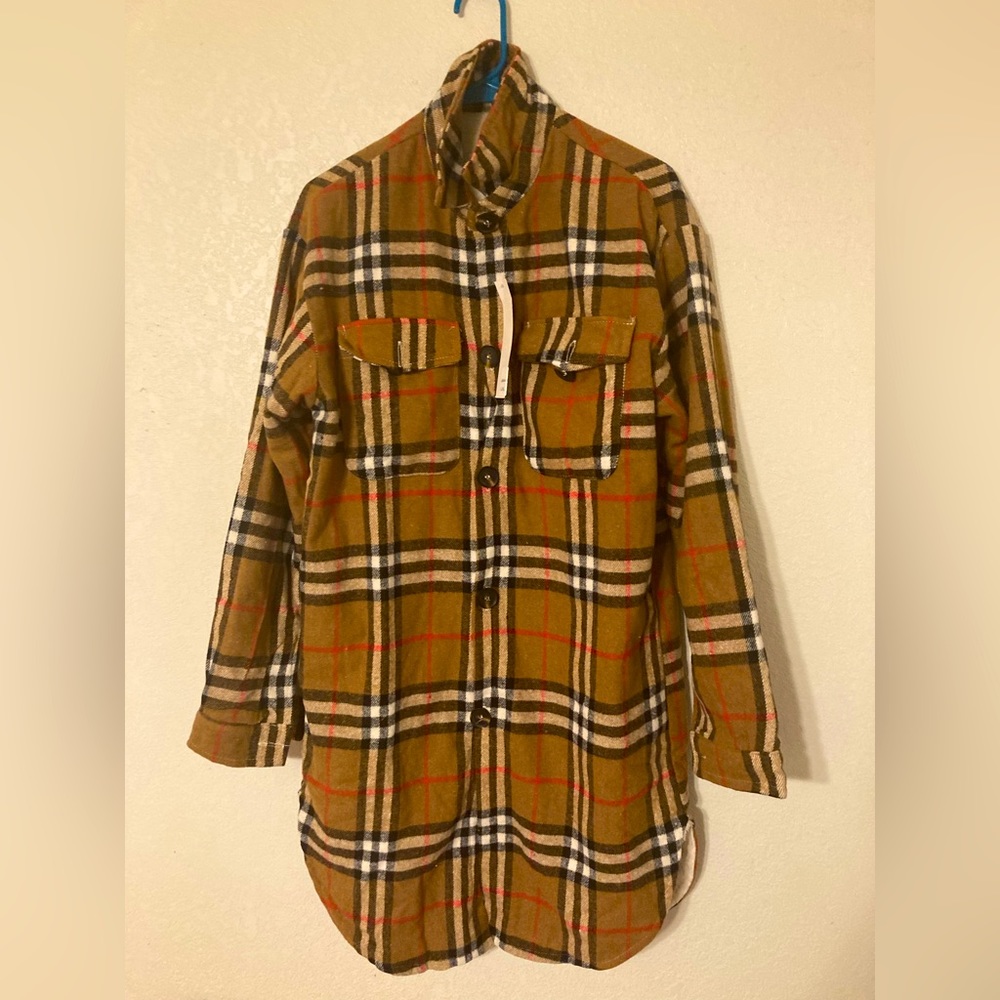Black Friday Deal!New Cost Striped Long Sherpa M/L